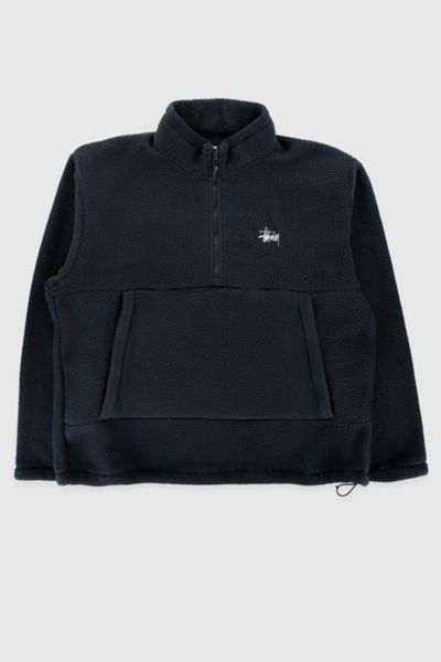 Stussy Half Zip Mock Polar Fleece