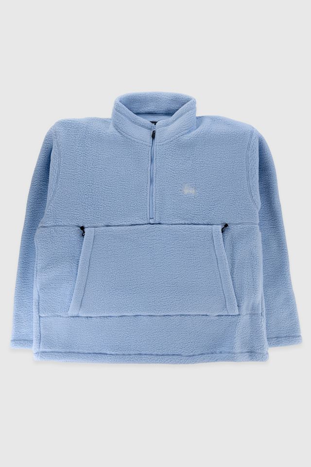 Stussy Half Zip Mock Polar Fleece | Urban Outfitters