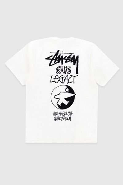 STUSSY 25ss BASIC STÜSSY THERMAL 2TONE L Stussy Basic Stüssy 2 Tone Thermal Shirt | Urban Outfitters