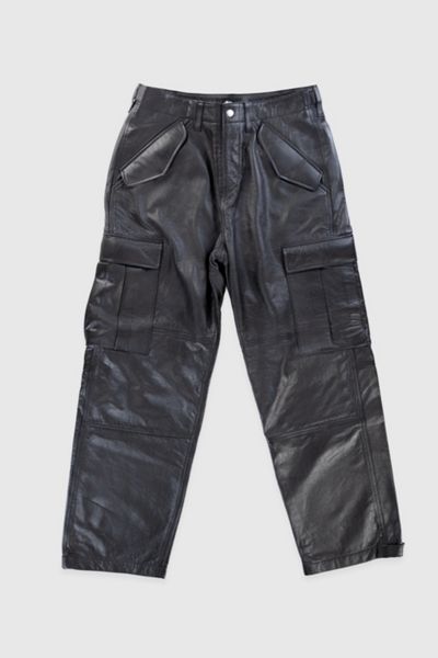Stussy Leather Cargo Pant