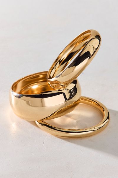 Statement Bangle Bracelets Set