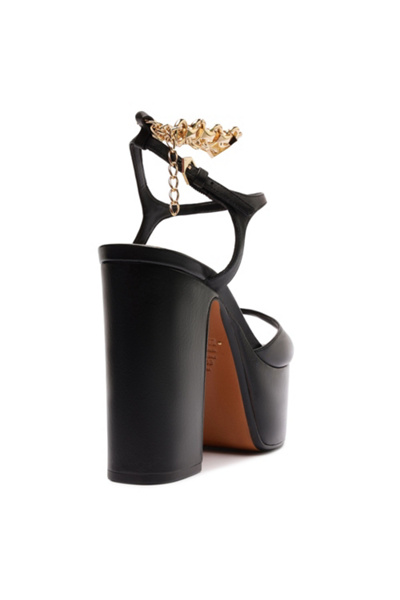 Schutz Lys Chain Platform Heel