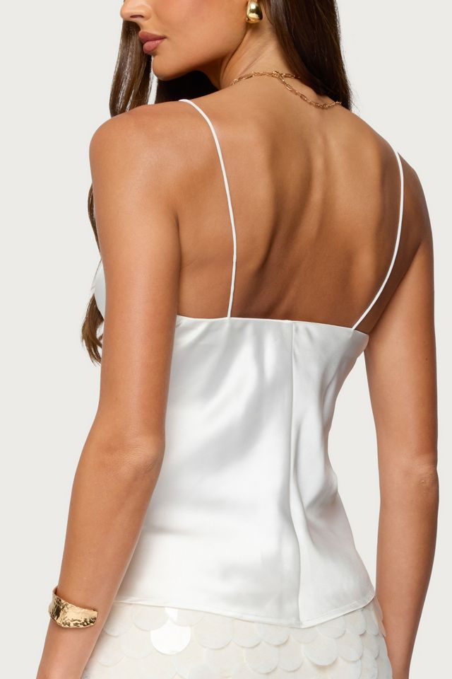 Edikted Jema Cupped Satin Effect Top #4