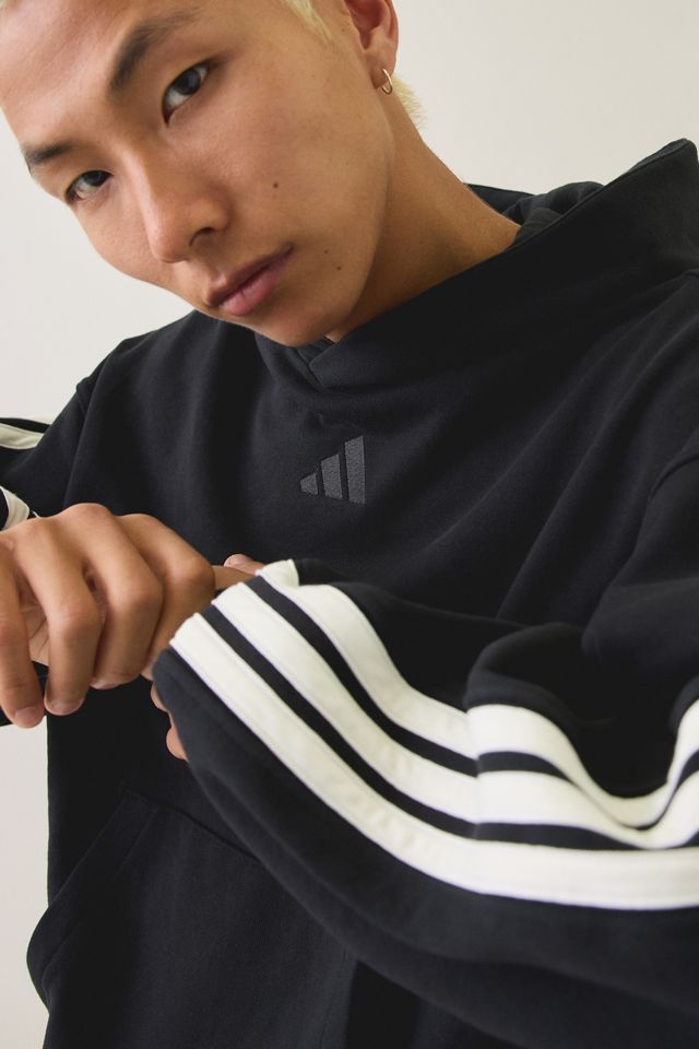 adidas Kit 3-Stripe Hoodie Sweatshirt #2
