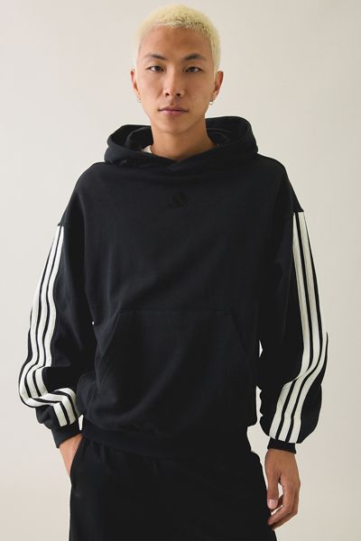 adidas Kit 3-Stripe Hoodie Sweatshirt