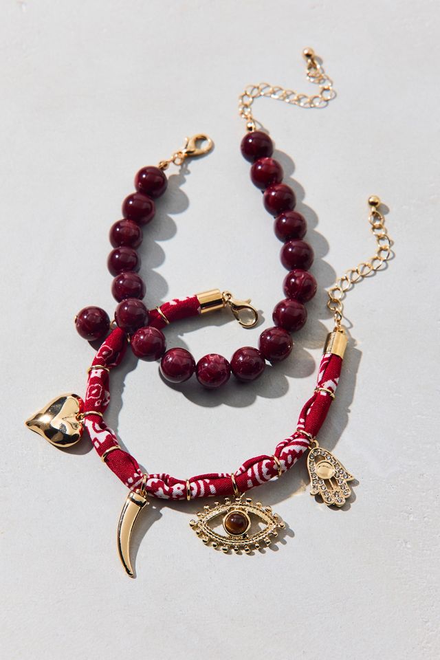 Jupiter Bandana Charm Bracelets Set #1