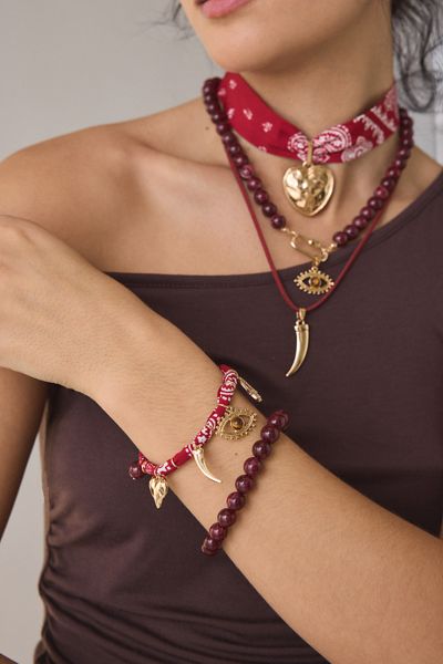 Jupiter Bandana Charm Bracelets Set