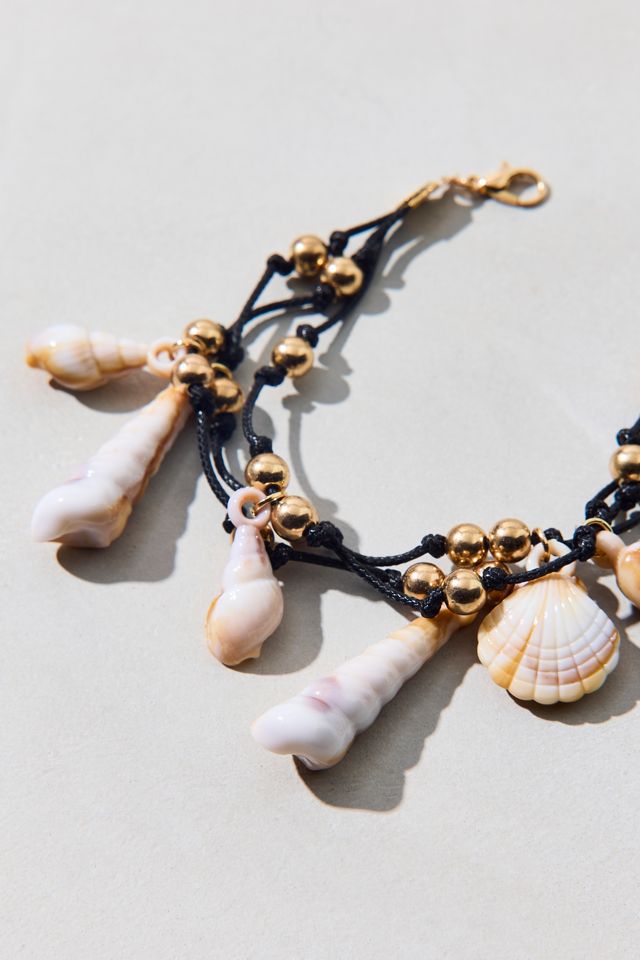 Capri Shell Charm Layered Bracelet #2