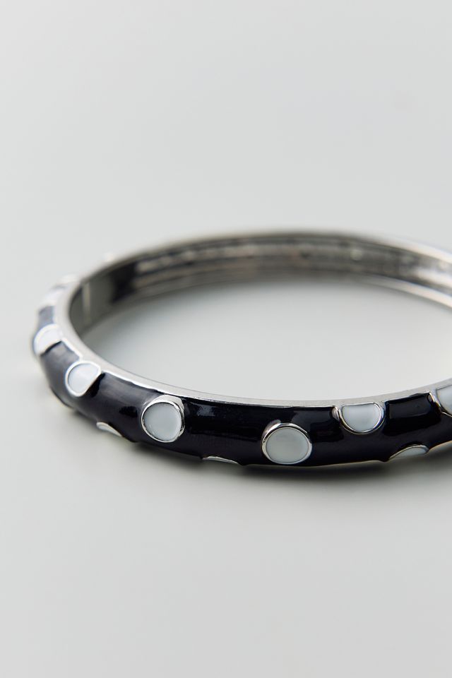 Jane Enameled Bangle Bracelet #1