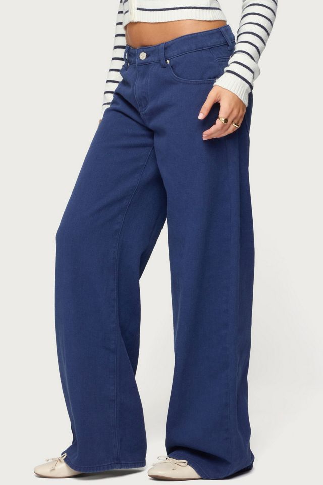 Edikted Daytime Low Rise Baggy Jeans #3