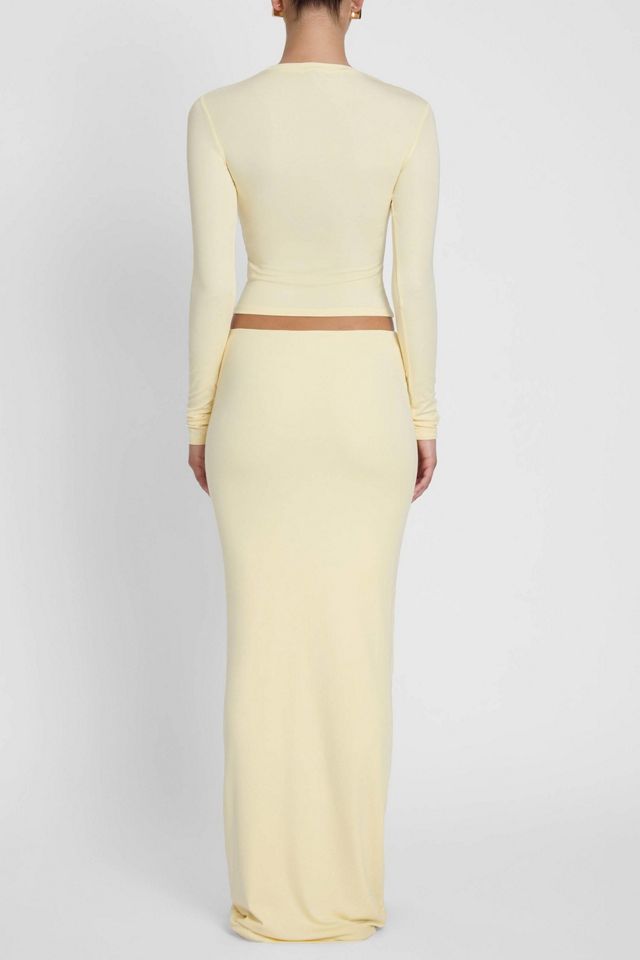 LEAU Everyday Jersey Maxi Skirt #2