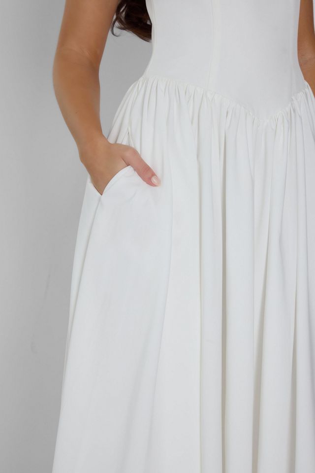 LEAU Ballerina Bustier Midi Dress #1
