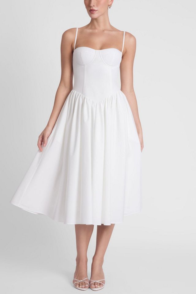 LEAU Ballerina Bustier Midi Dress #2