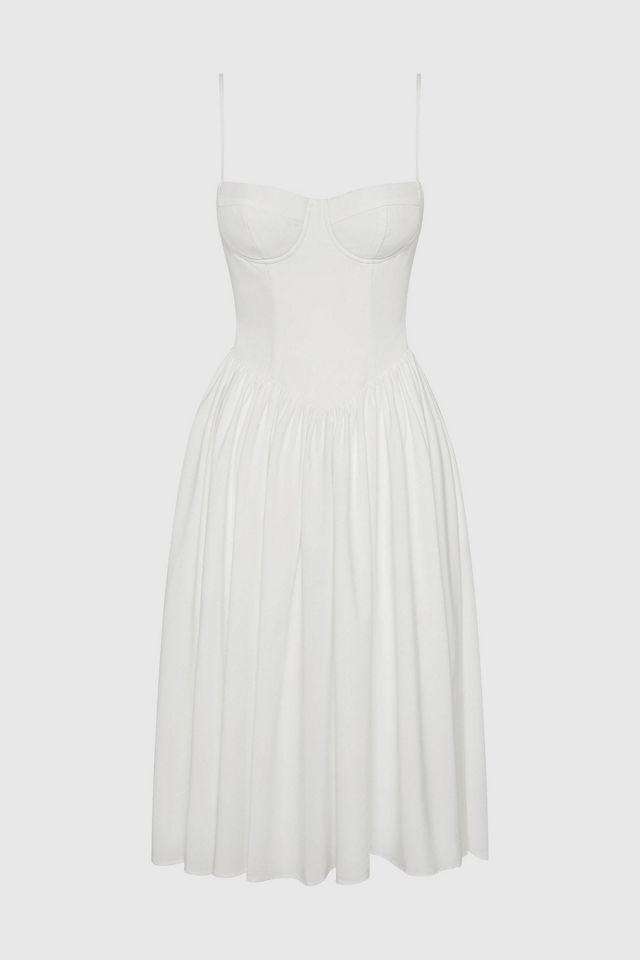 LEAU Ballerina Bustier Midi Dress #4