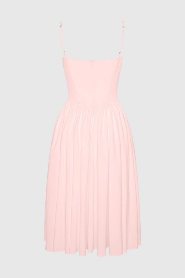 LEAU Ballerina Bustier Midi Dress