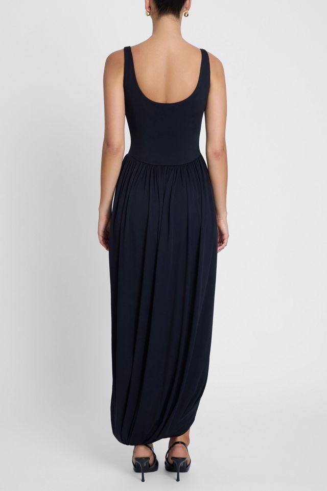 LEAU Dionysus Sculpt Drape Midi Dress #4