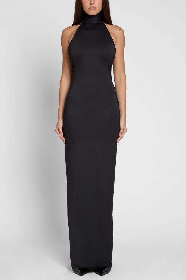 LEAU Alaia Drape Maxi Dress #1