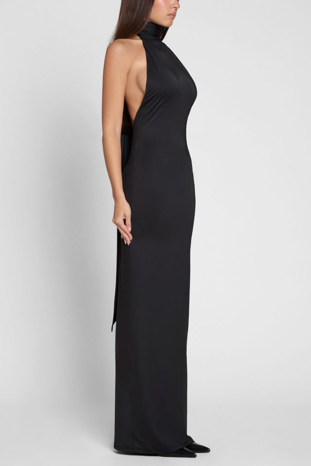 LEAU Alaia Drape Maxi Dress #3