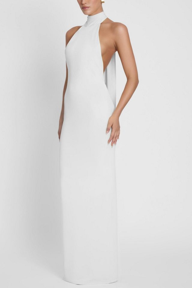 LEAU Alaia Drape Maxi Dress #1