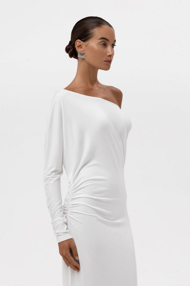 LEAU Sola Slouchy Jersey Maxi Dress #1