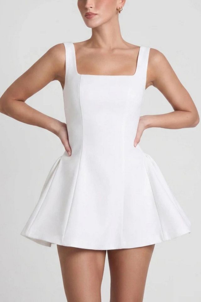 LEAU Ysabelle Babydoll Corset Mini Dress #2