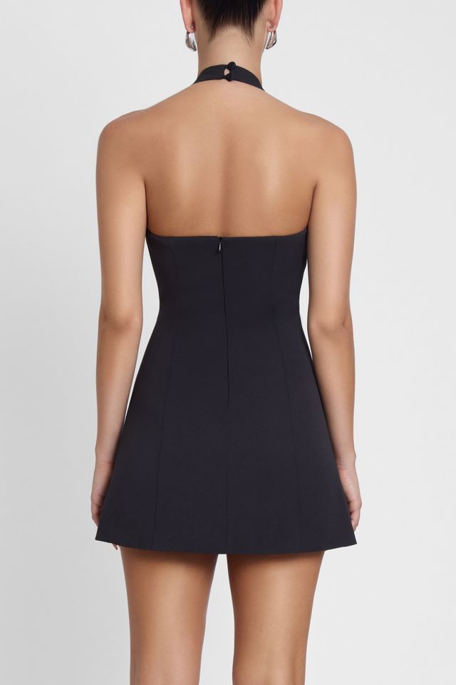 LEAU Hera Halter Mini Dress #3