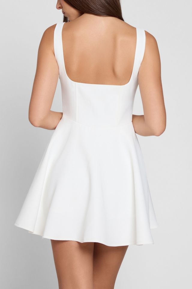 LEAU Sloane Square Neck Corset Mini Dress #4