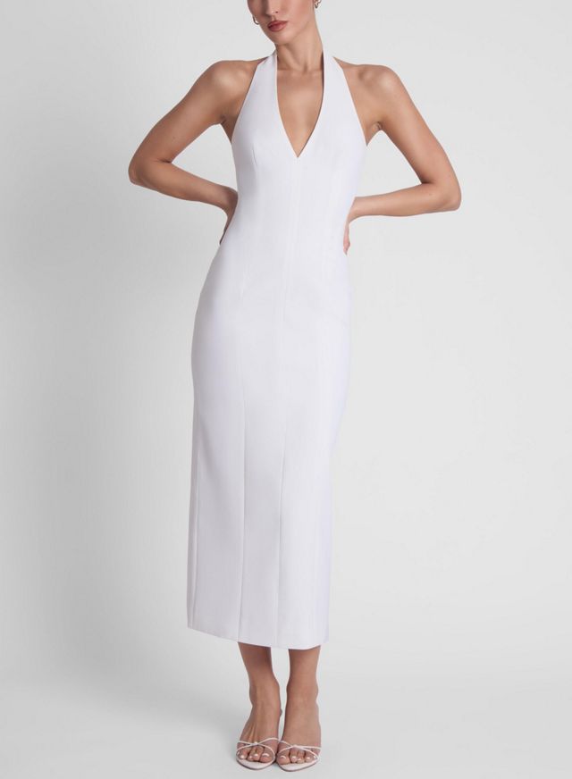 LEAU Helena Halter Midi Dress #2