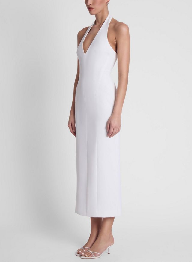 LEAU Helena Halter Midi Dress #4