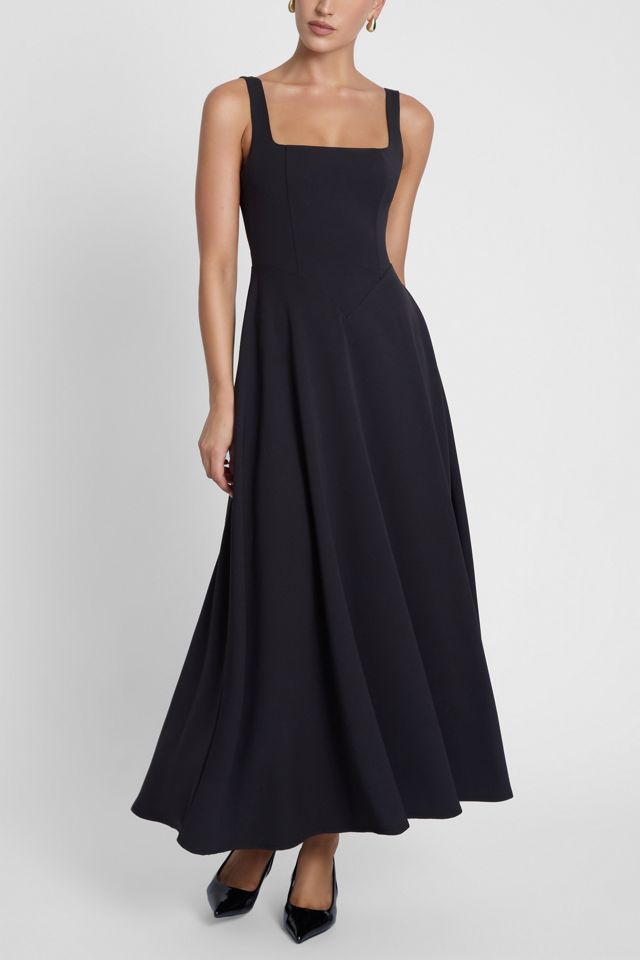 LEAU Serenity Square Neck Corset Midi Dress #2
