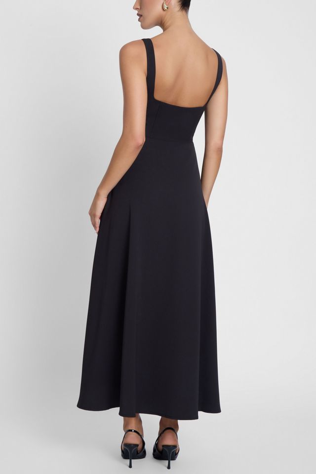 LEAU Serenity Square Neck Corset Midi Dress #4