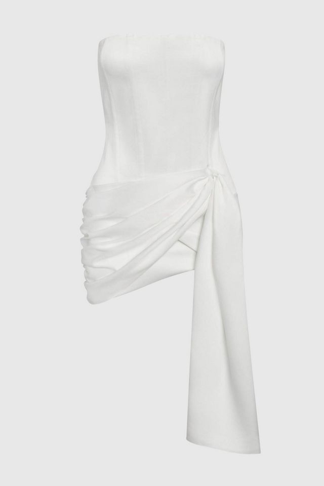 LEAU Solara Satin Corset Dress #3
