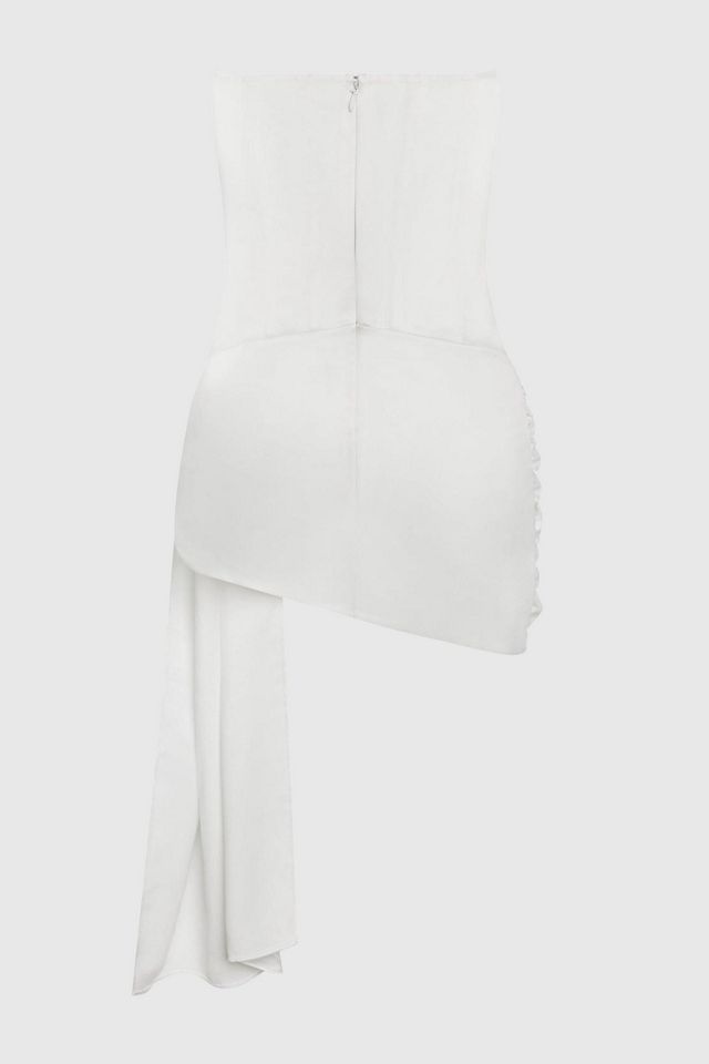 LEAU Solara Satin Corset Dress #4