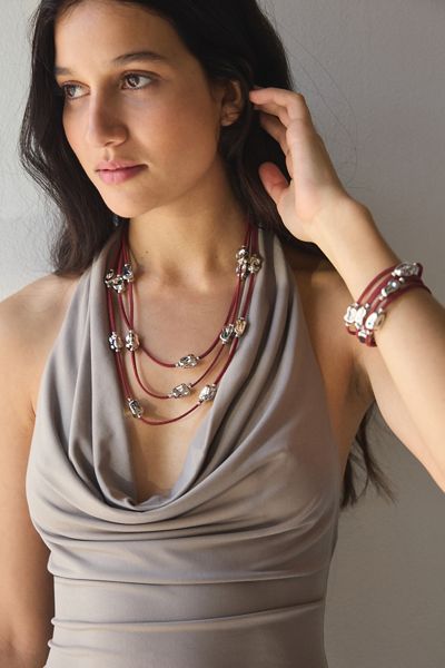 Downtown Layered Corded Necklace