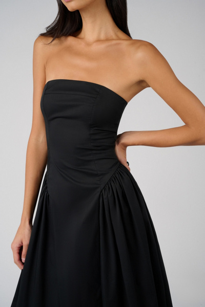 WeWoreWhat Strapless Corset Ruched Dress