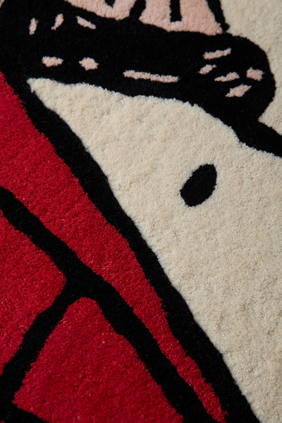 Maison Deux X Peanuts Snoopy Puffer Wool Tufted Rug