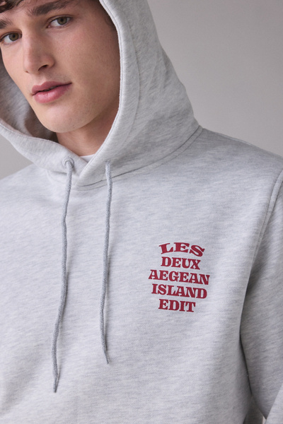 Les Deux Ceramic Graphic Hoodie Sweatshirt