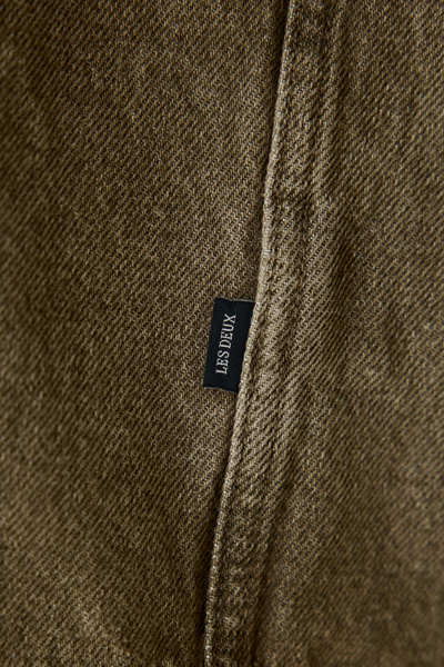 Les Deux Dyed Denim Overshirt