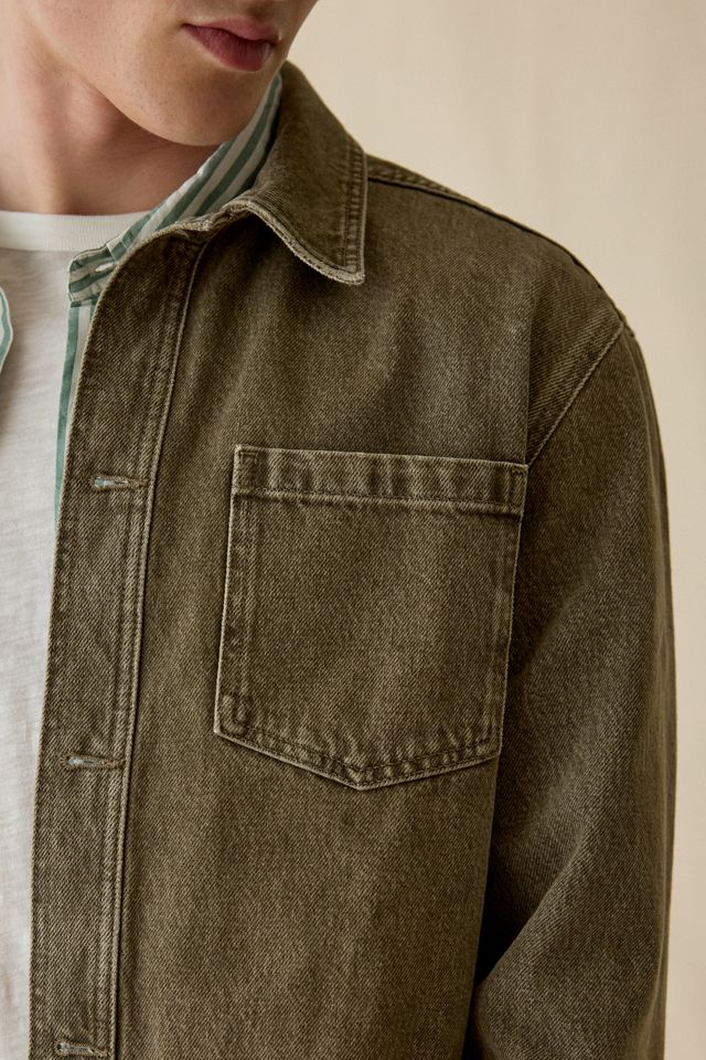 Les Deux Dyed Denim Overshirt #3