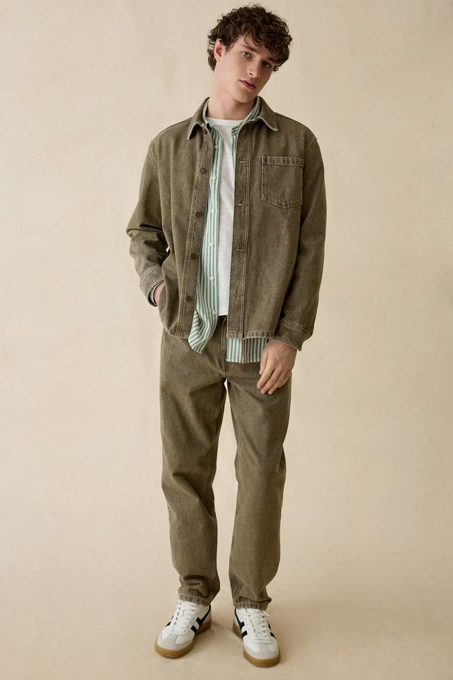 Les Deux Dyed Denim Overshirt #4