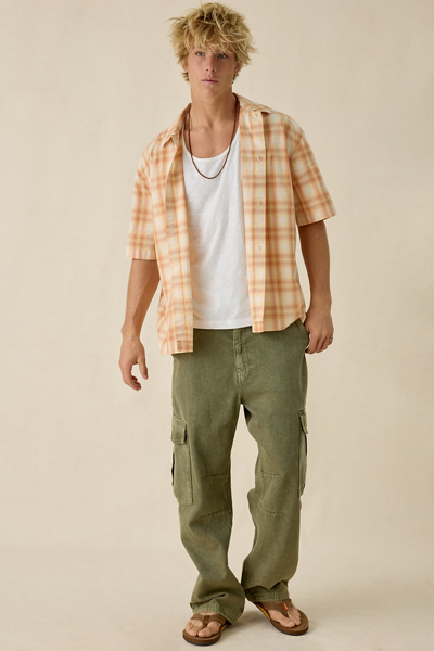 Les Deux Shadowcheck Short Sleeve Shirt