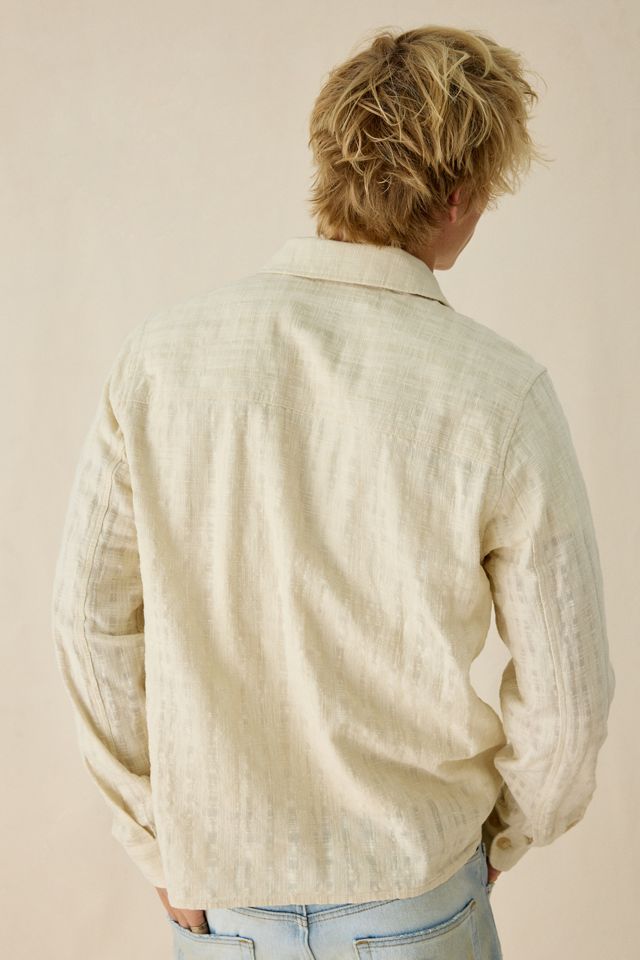 Surchemise en coton flammé texturé Les Deux #1