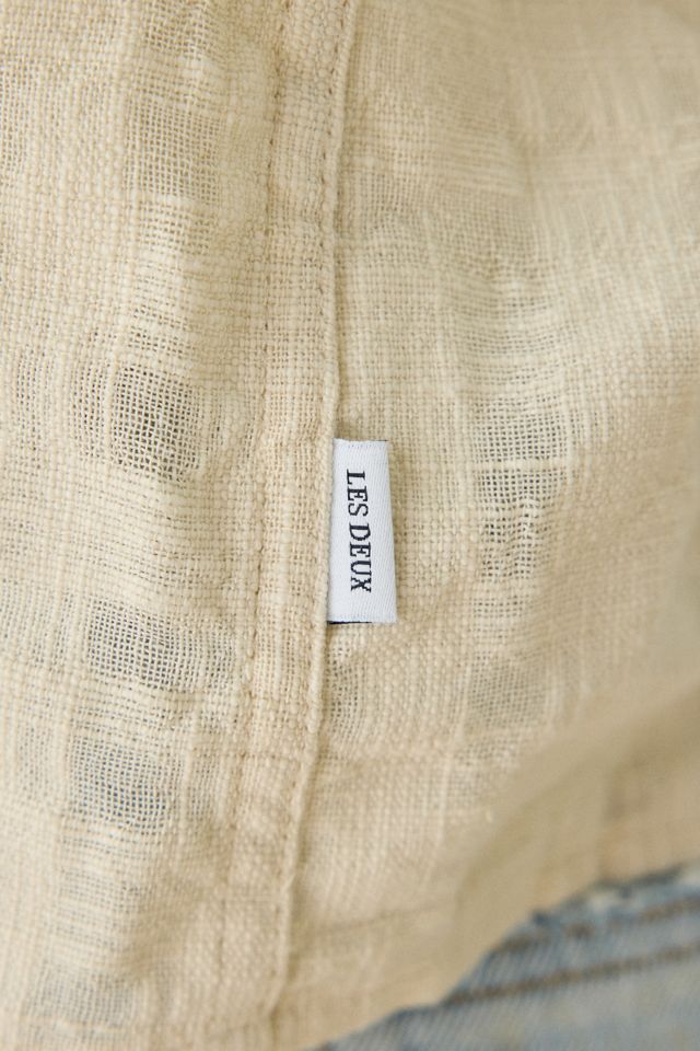 Surchemise en coton flammé texturé Les Deux #2