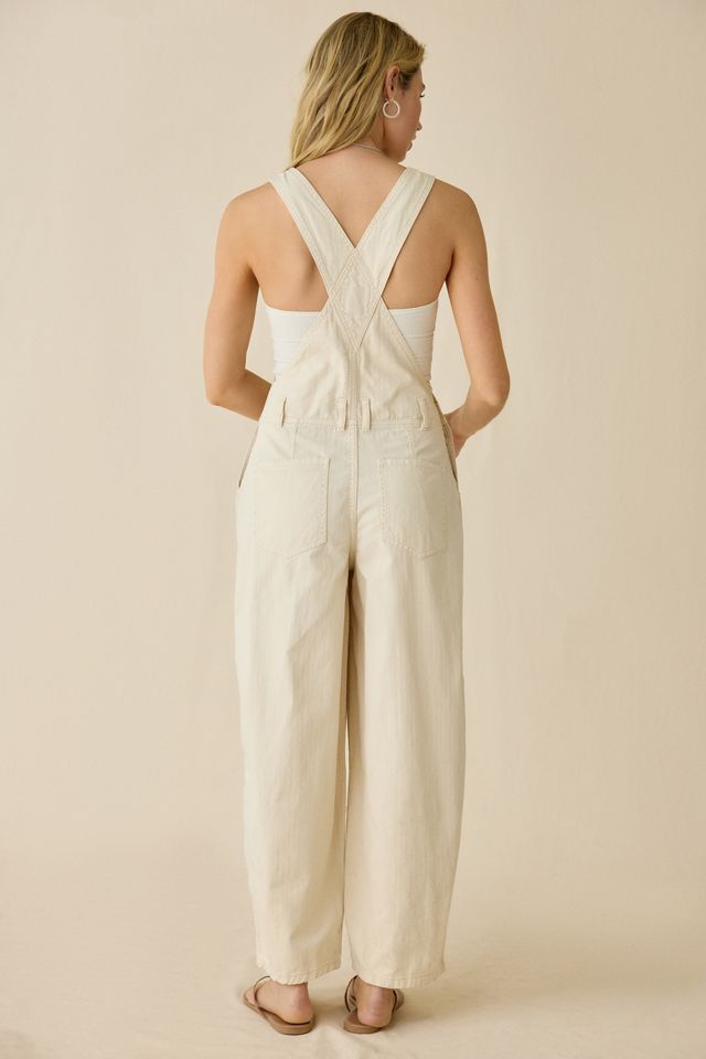 BDG Rih Cotton Canvas Extreme Barrel-Leg Overalls #2