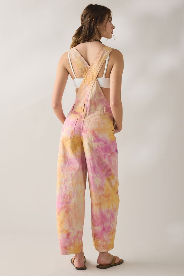 BDG Rih Cotton Canvas Extreme Barrel-Leg Overalls #3