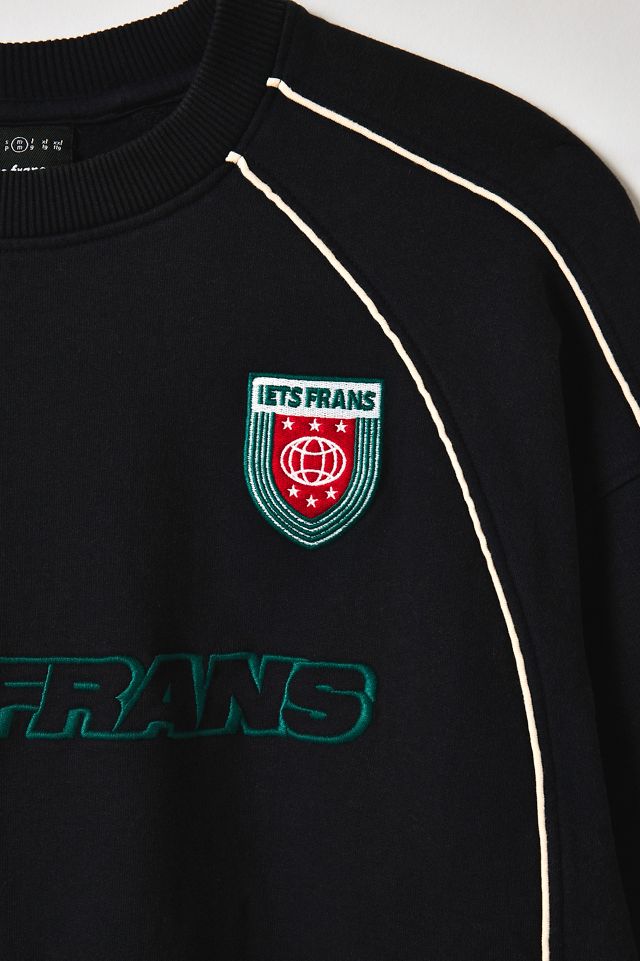 Chandail ras du cou de soccer brodé avec bordure à passepoil iets frans… #5