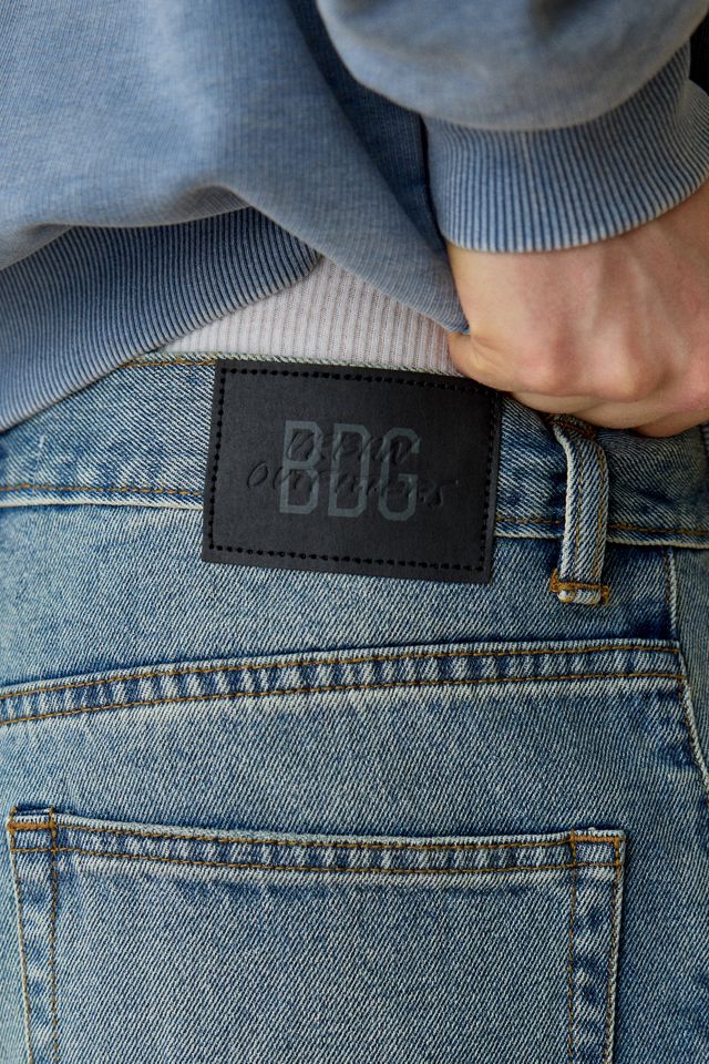 Shorts en denim délavé ample à motif Astro BDG #3
