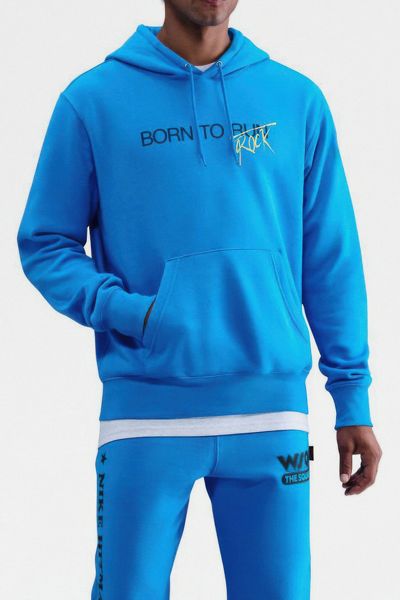 Nike X Stranger Things Washed Fleece Hoodie Sweatshirt