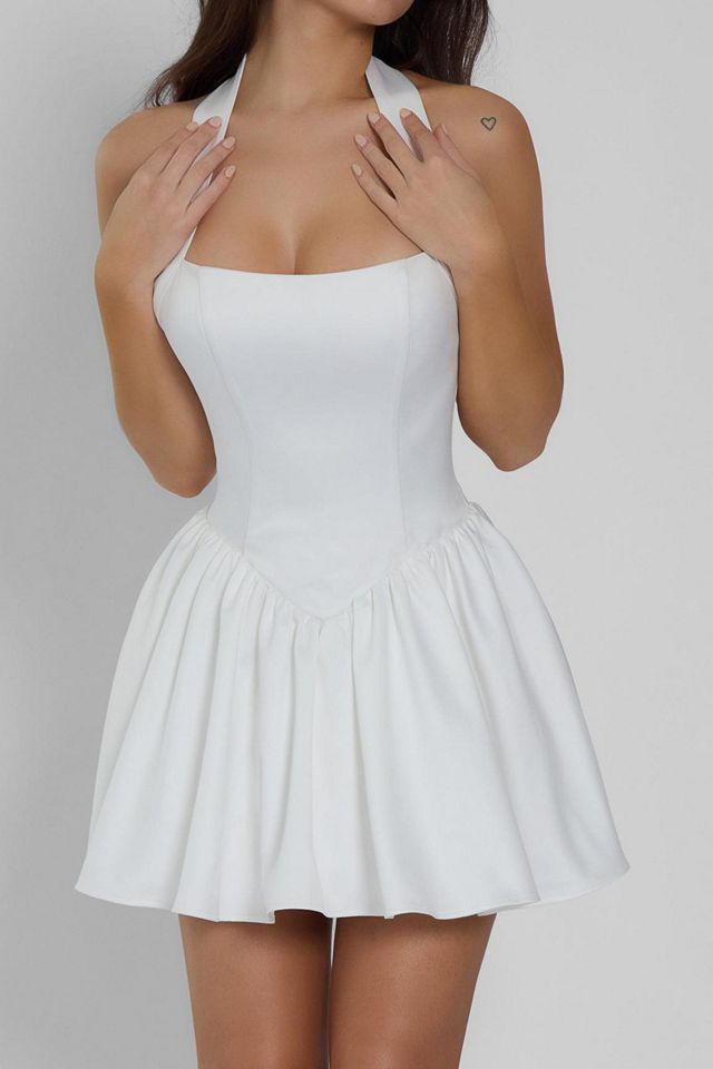LEAU Hyades Halter Corset Mini Dress #4