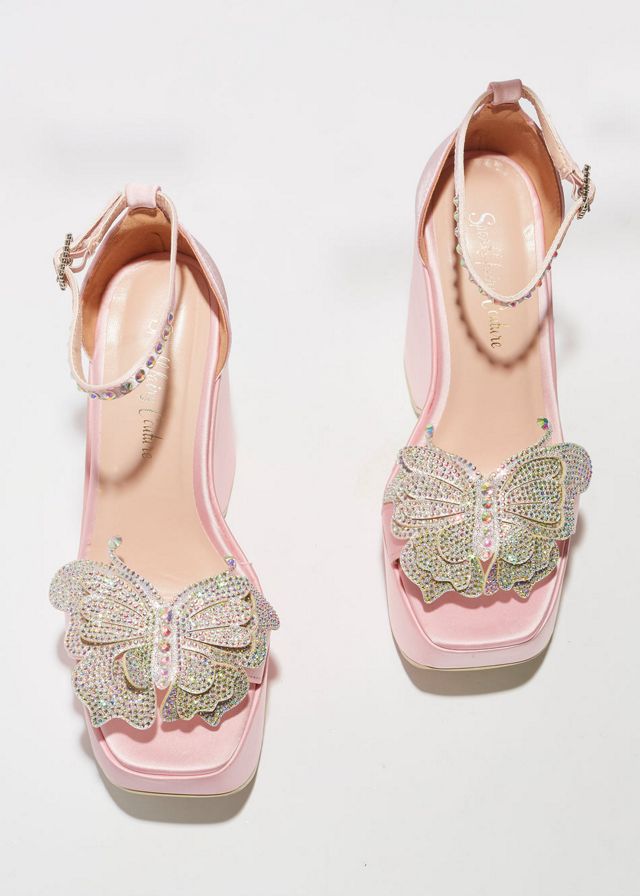 Sparkl Gabriella Butterfly Platform Heel #1